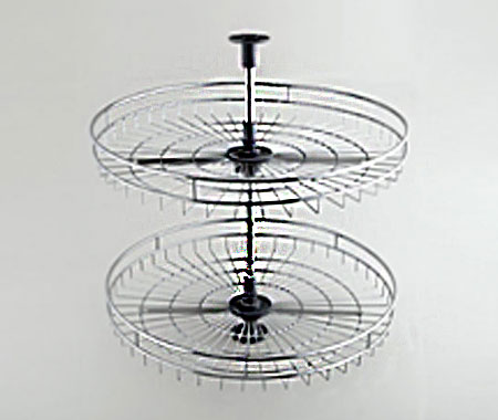 "Карусель" для кухонного шкафа 3600, на оси, двухуровневая